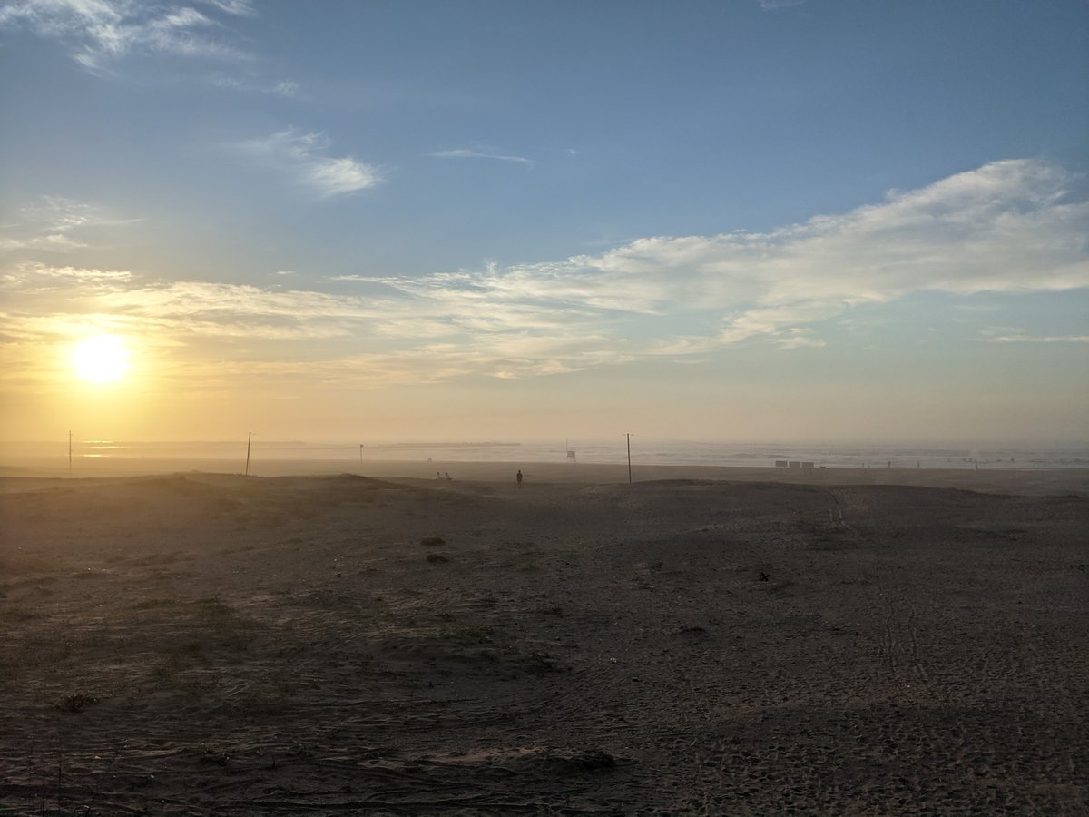 Sunrise at Hosoyashiki Beach, Kujukuri, Chiba