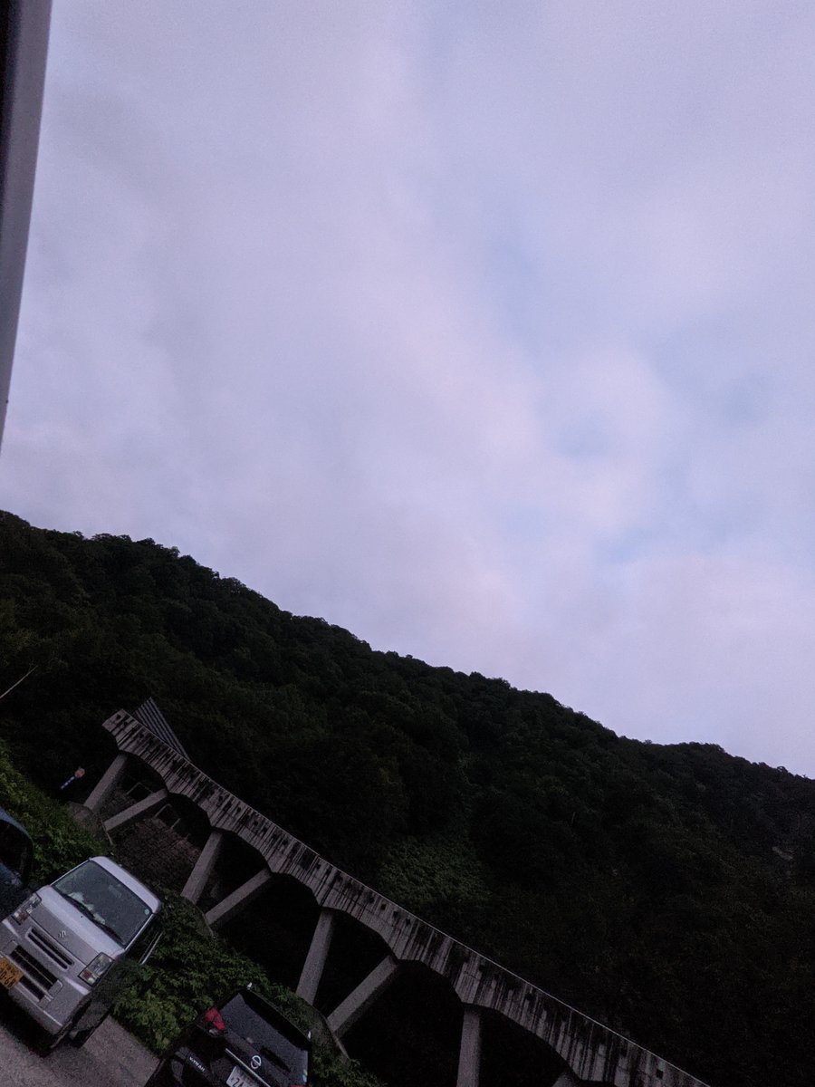Kurobe Gorge Bridge at Dawn, Ōmachi Nagano