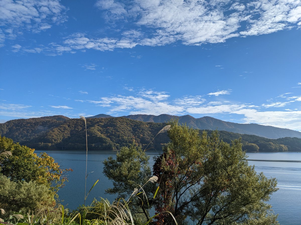 Kitashiobara's Lake View, Early Autumn Fukushima