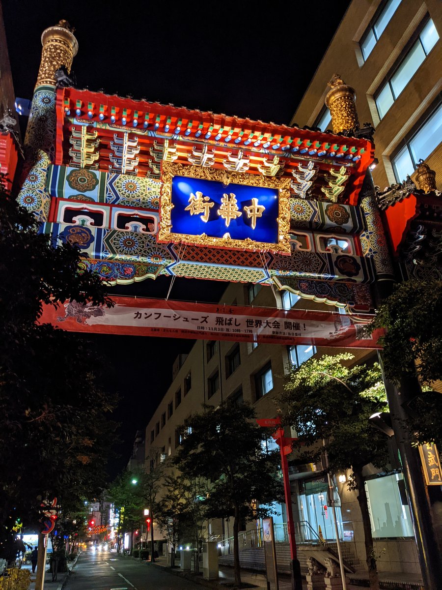 Yamashitacho Night Lights, Yokohama Chinatown
