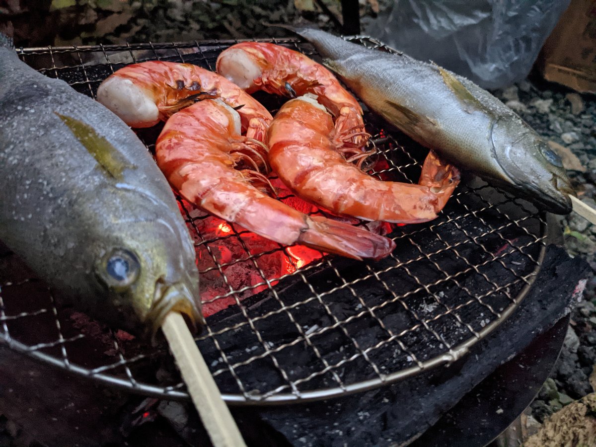 Campfire Cooking at Kawazu Wasabi Field, Shizuoka photo 3
