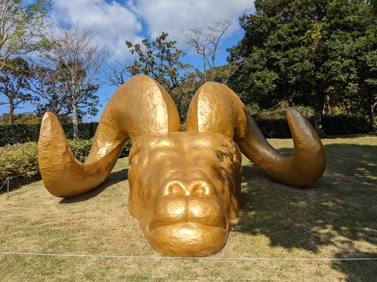 Yusui's Polka-Dot Pumpkin Sculptures, Kagoshima photo 7