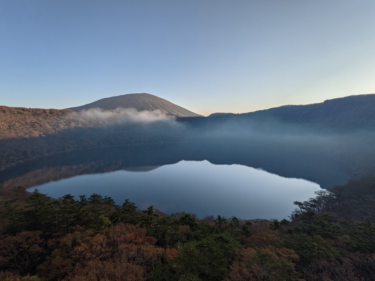 Kirishima Mountain Range, Kagoshima — October Mist & Mirror Lake photo 4