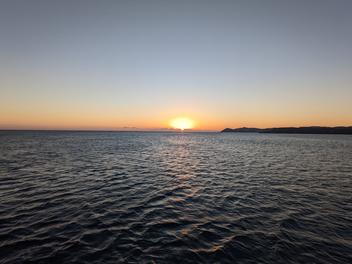 Winter Sunset Over Ise Bay, Mie photo 2