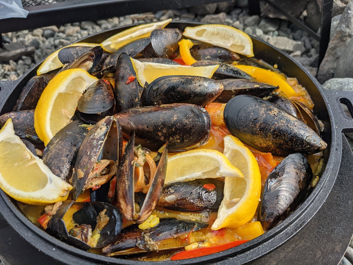 Beachside Mussel BBQ in Ogura, Sagamihara