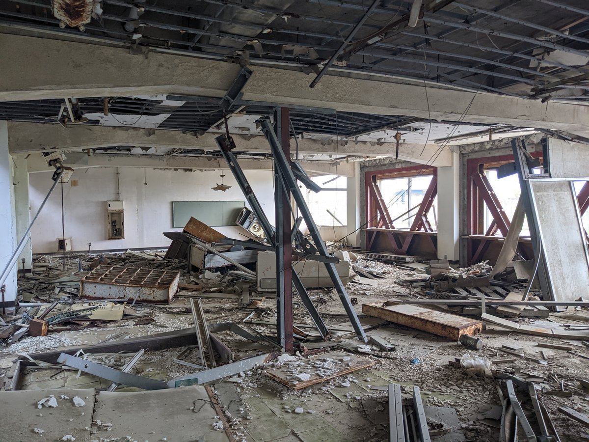 Abandoned Building Interior, Miyagi Prefecture