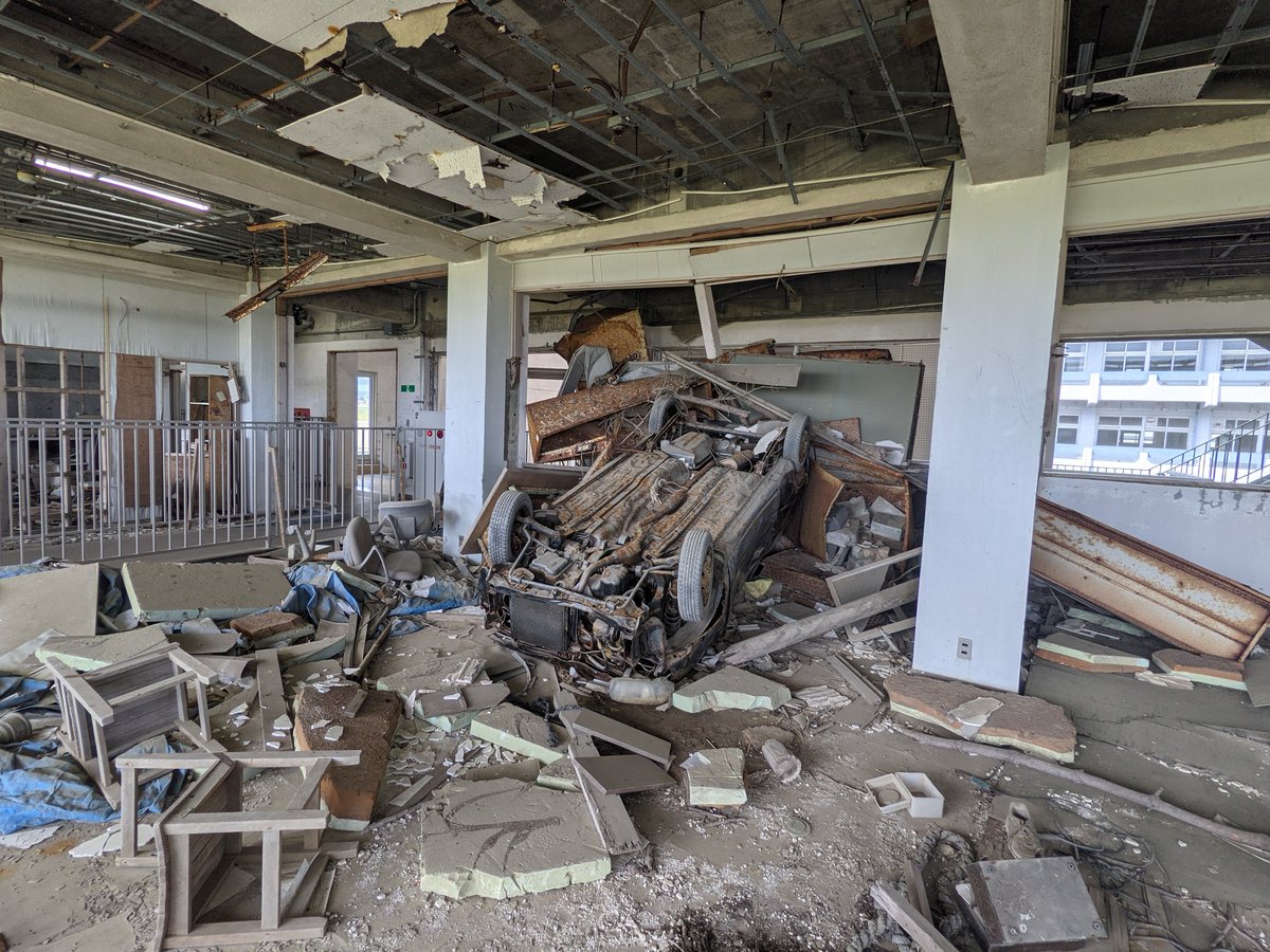 Tsunami Ruins at Kesennuma, Miyagi Prefecture
