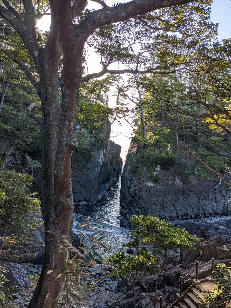 Dawn at Minami-Sanriku's Hidden River Gorge, Miyagi