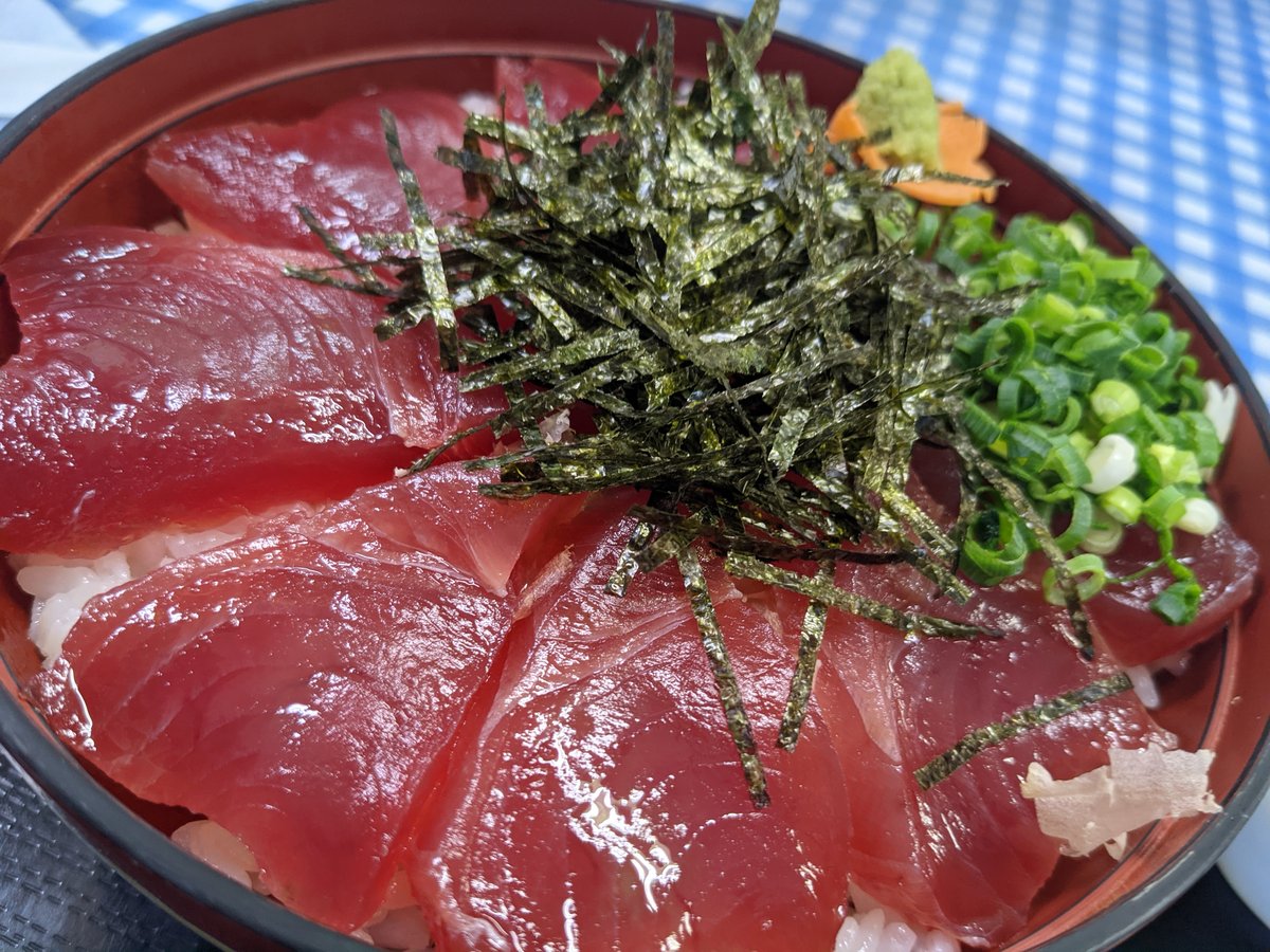 Maguro Don at Shiomicho, Makurazaki, Kagoshima