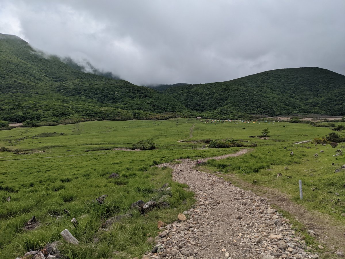 Alpine Meadow Trail, Mt. Kuju Range, Taketa