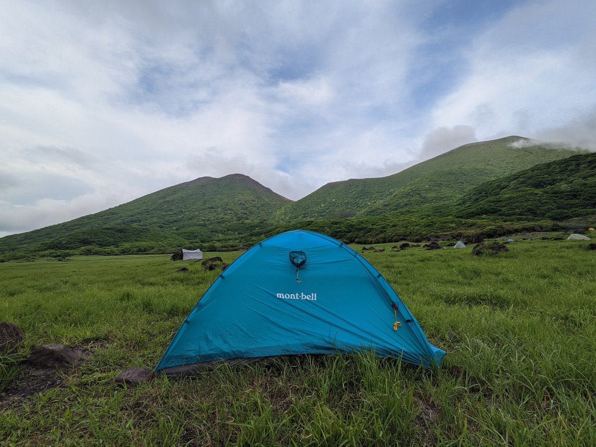 Mt. Kuju Alpine Meadow Camping, Oita Prefecture