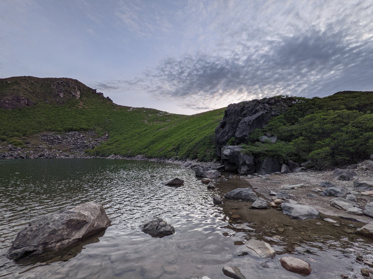 Alpine Lake in Mt. Kuju Range, Oita photo 2