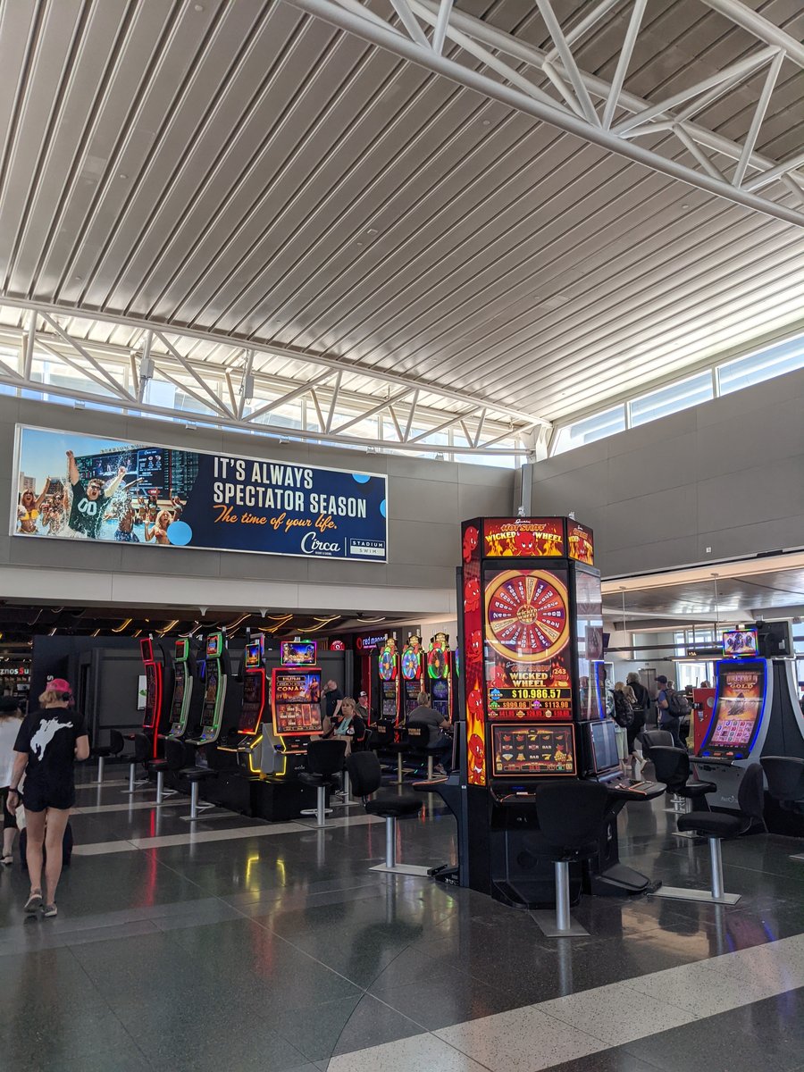 USA Airport Terminal Casino Games, June 2023
