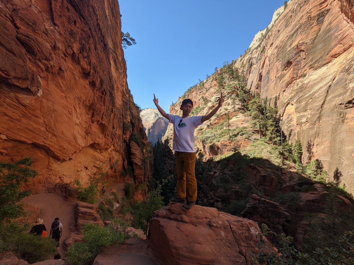 Desert Canyon Hike in Utah, June