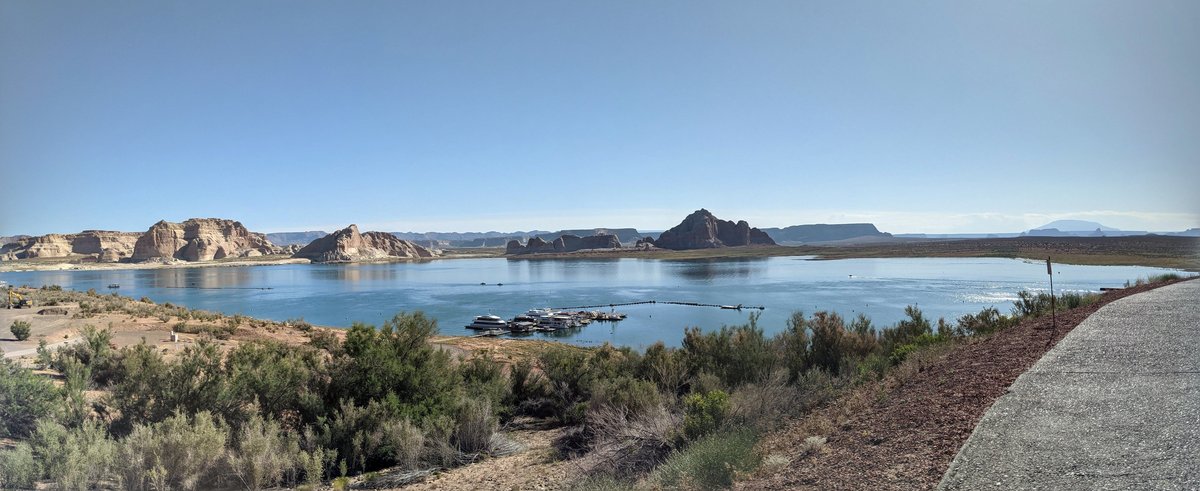 Desert Reservoir Overlook, USA Southwest photo 2