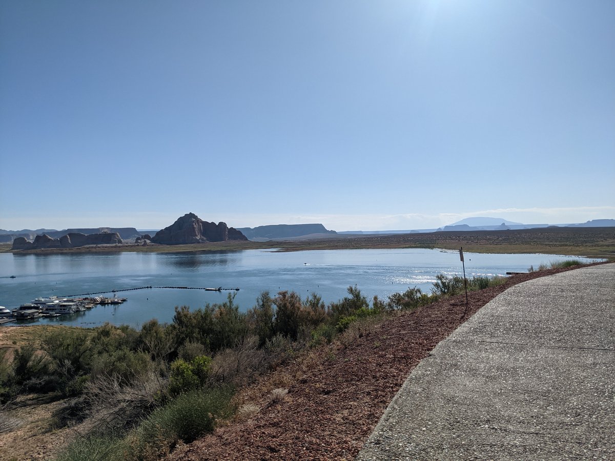 Desert Reservoir Overlook, USA Southwest photo 4