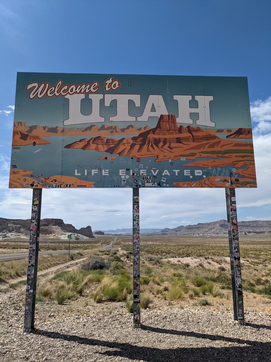 Welcome to Utah — Life Elevated Sign, USA photo 4