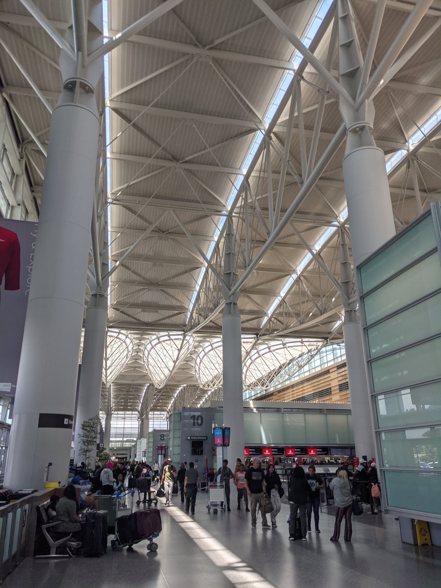 California Airport Terminal, Architectural Beauty in June