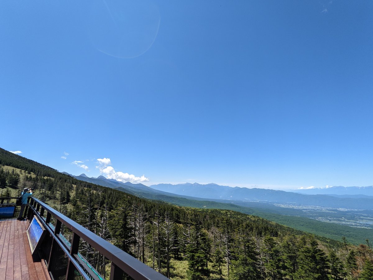 Mt. Yatsugatake View from Chino, Nagano photo 2