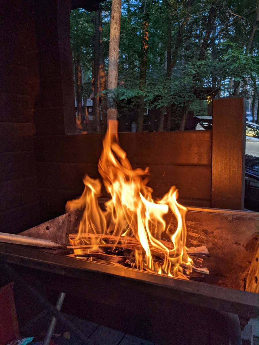 Summer Campfire in Hokuto, Yamanashi