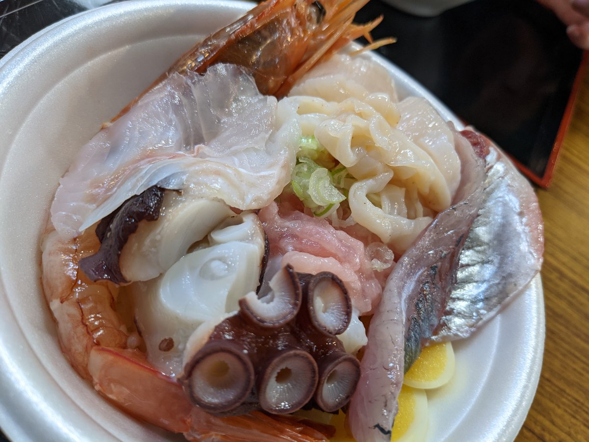 Seafood Ramen in Aomori City, Tohoku