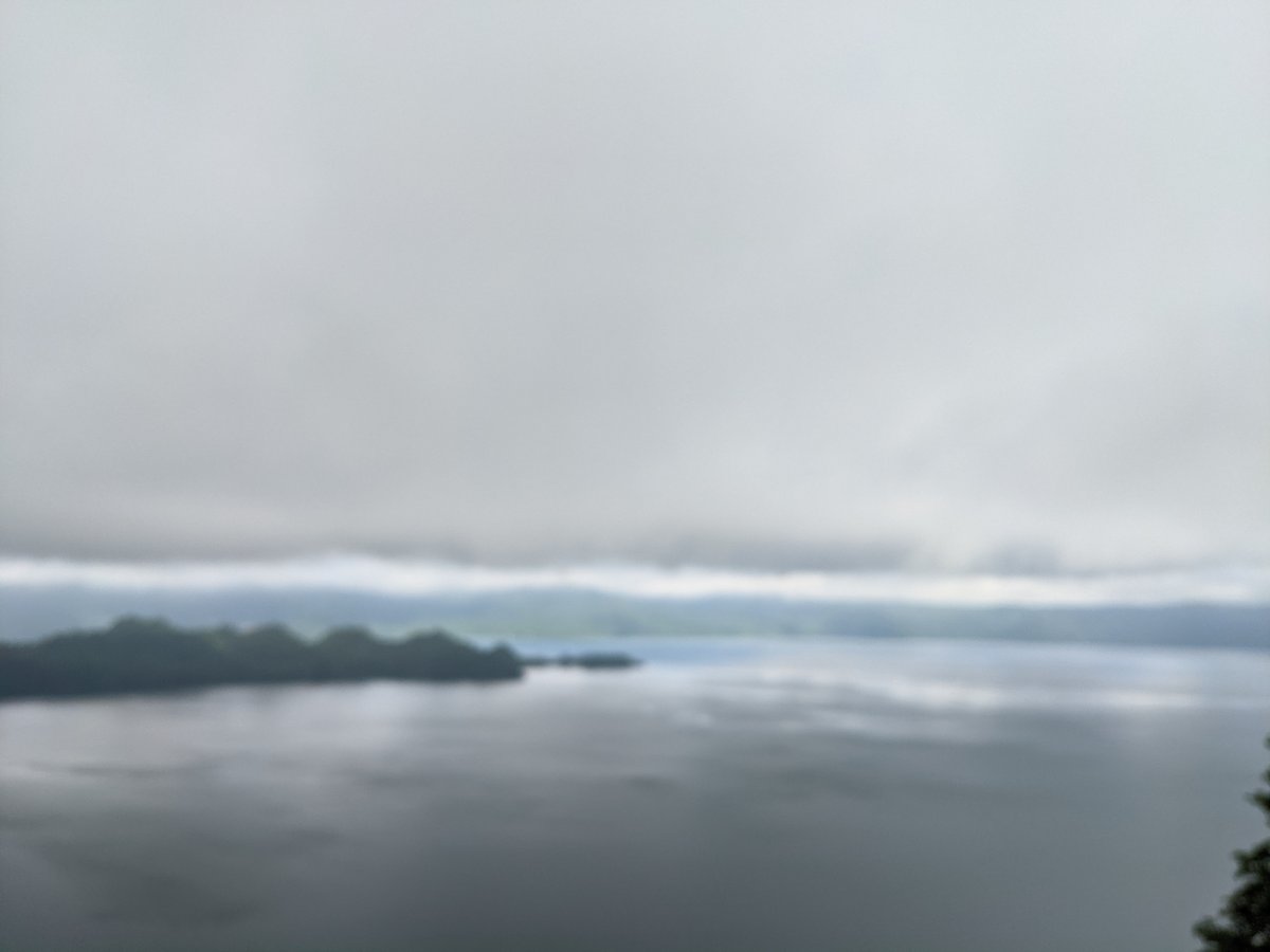 Towada Lake in Summer Mist, Aomori