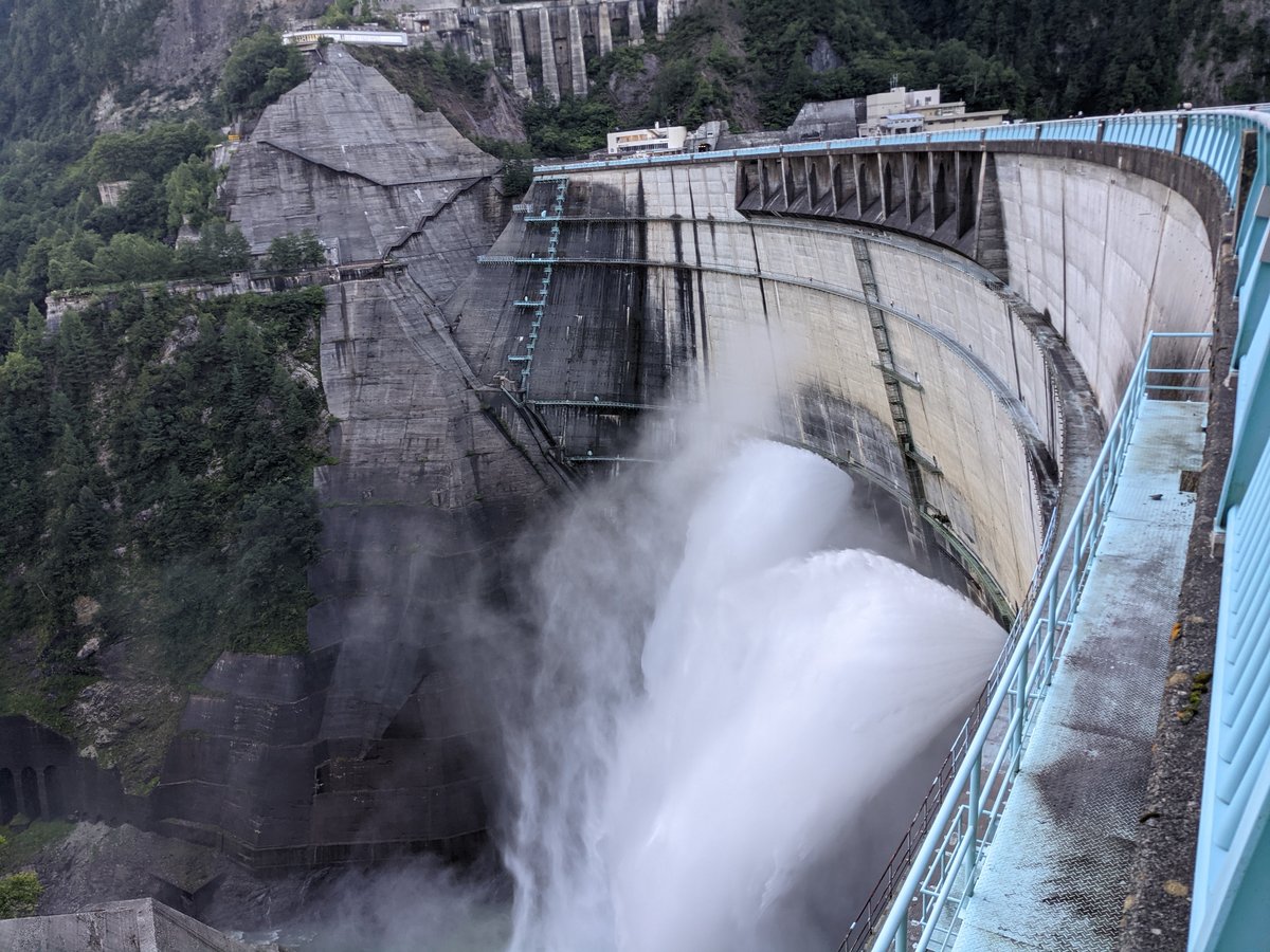 Kurobe Gorge Dam Release, Toyama Prefecture
