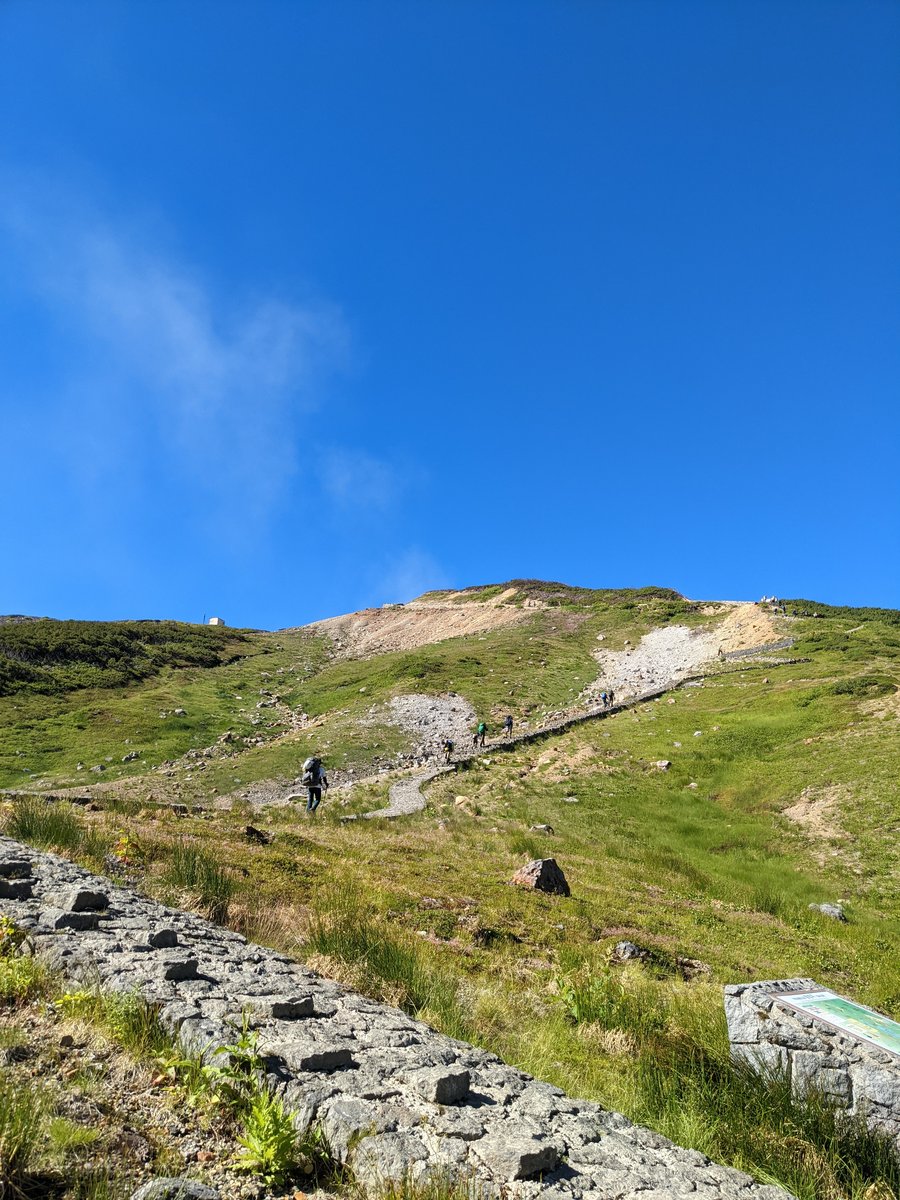 Alpine Trail in Mt. Tate, Tateyama, Toyama