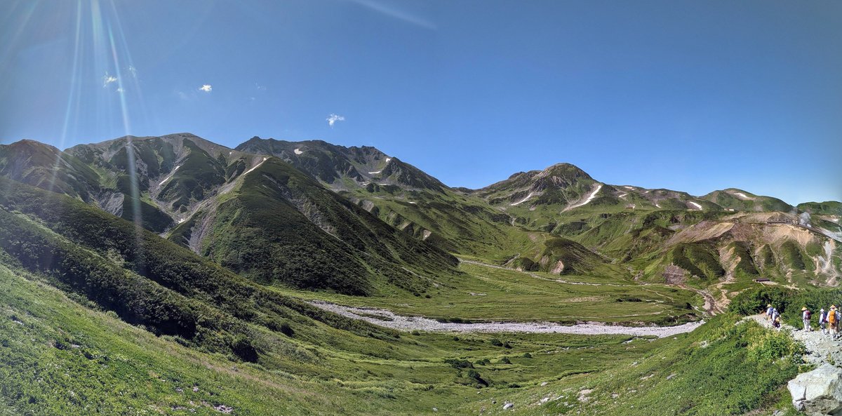 Mt. Tate Alpine Plateau in August, Toyama