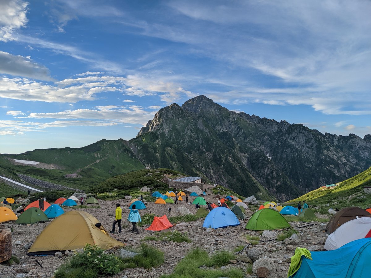 Mt. Tate Alpine Camping in August, Tateyama photo 6