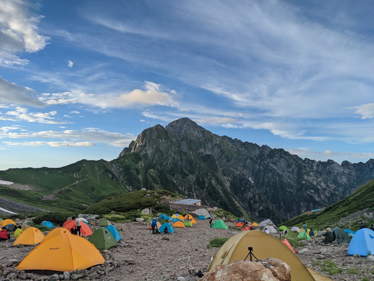 Mt. Tate Alpine Camping in August, Tateyama photo 8