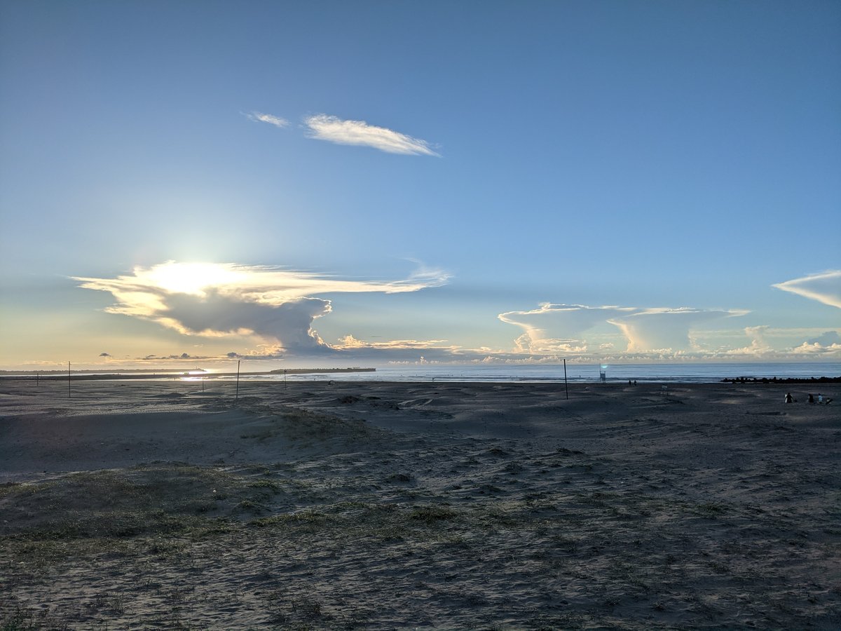 Golden Hour at Kujukuri Beach, Chiba