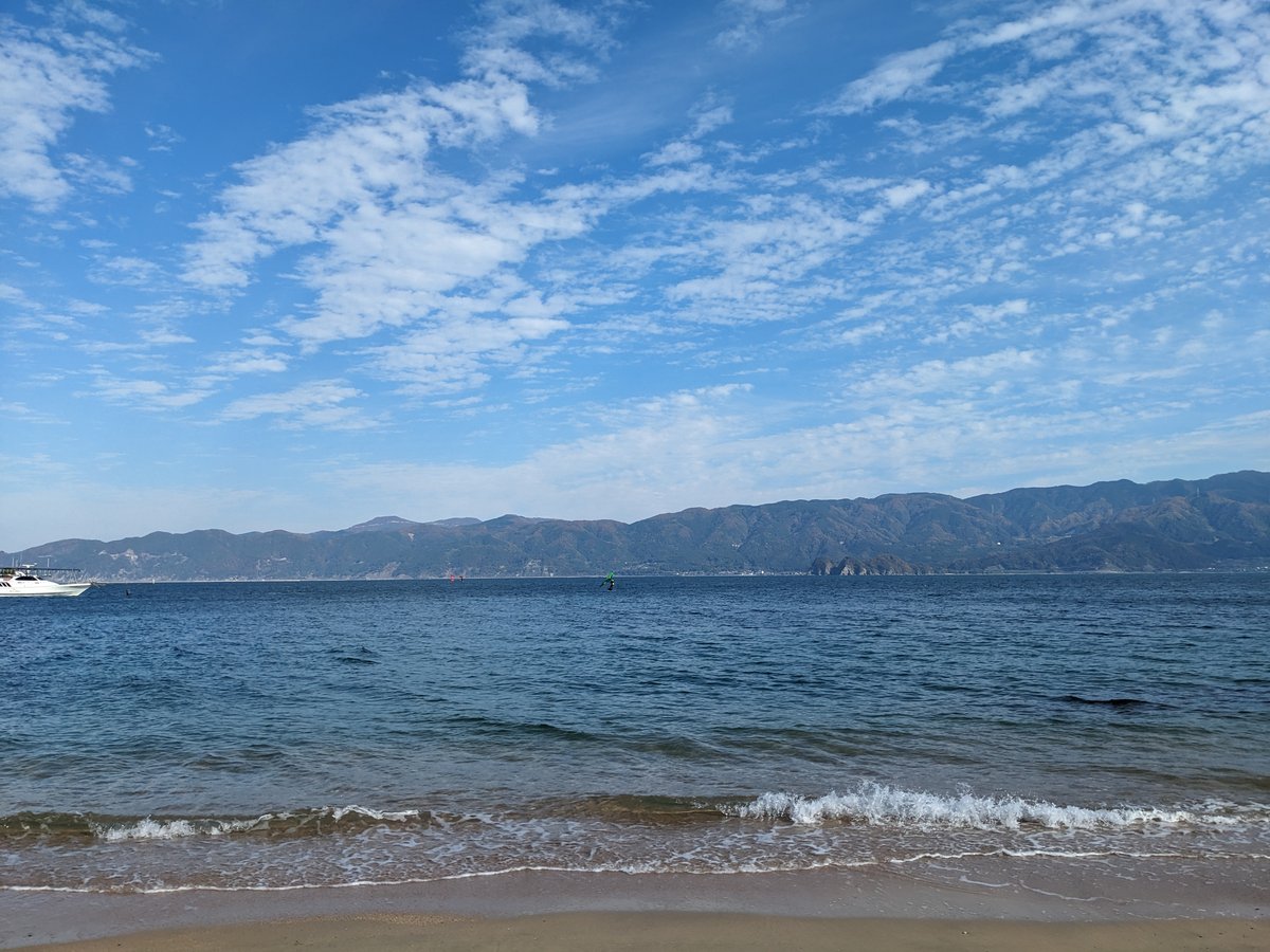 Midday Beach & Mountains, Fukui Prefecture photo 2