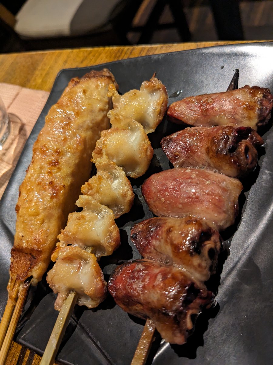 Yakitori Night in Tomioka, Koto — December Grilling