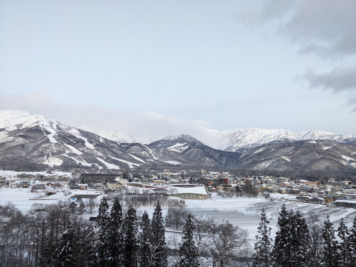 Warabi-daira in Winter Snow, Hakuba with Mt. Shirouma Beyond photo 5