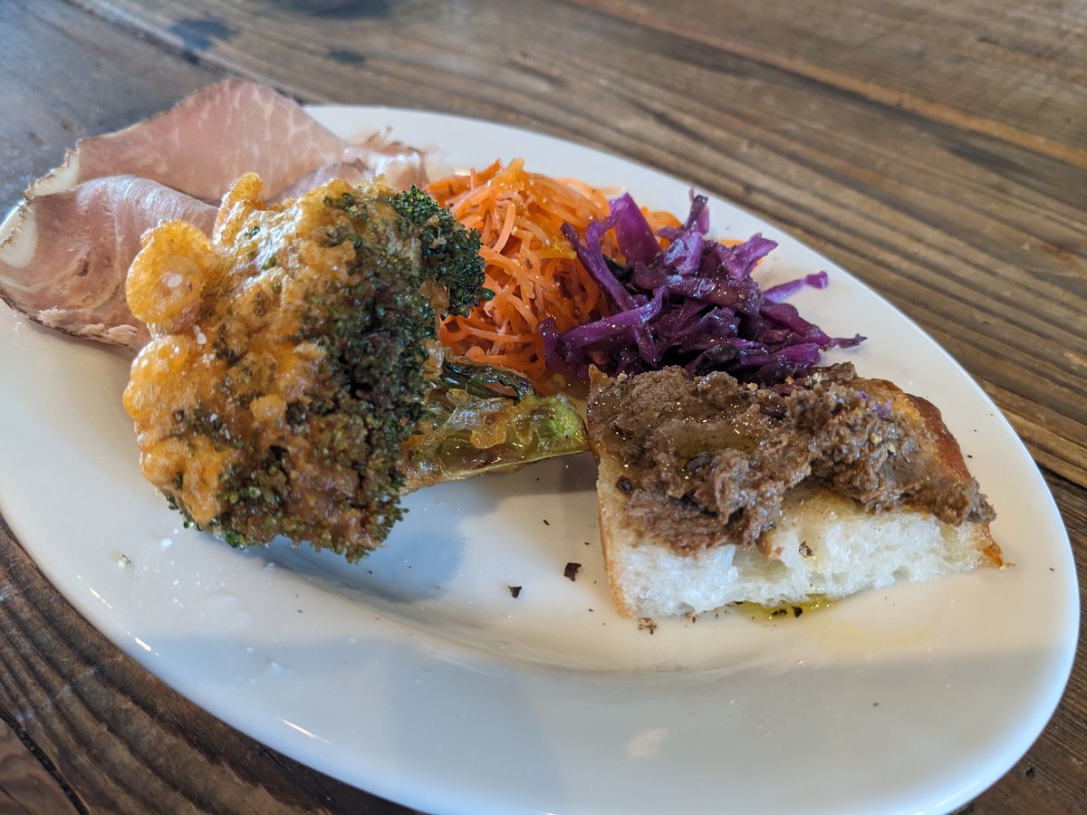 Colorful Café Plate in Nirasaki, Yamanashi