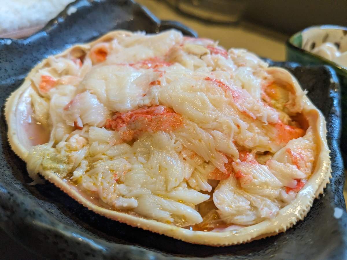 Fresh Scallop Sashimi in Kushiro, Hokkaido