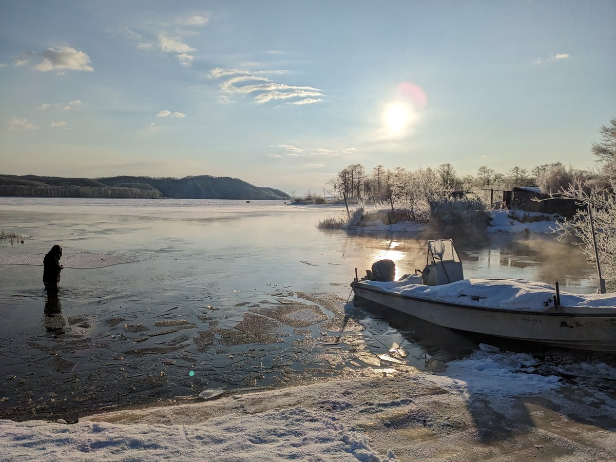 Winter Kayaking on Shibecha River, Hokkaido photo 3