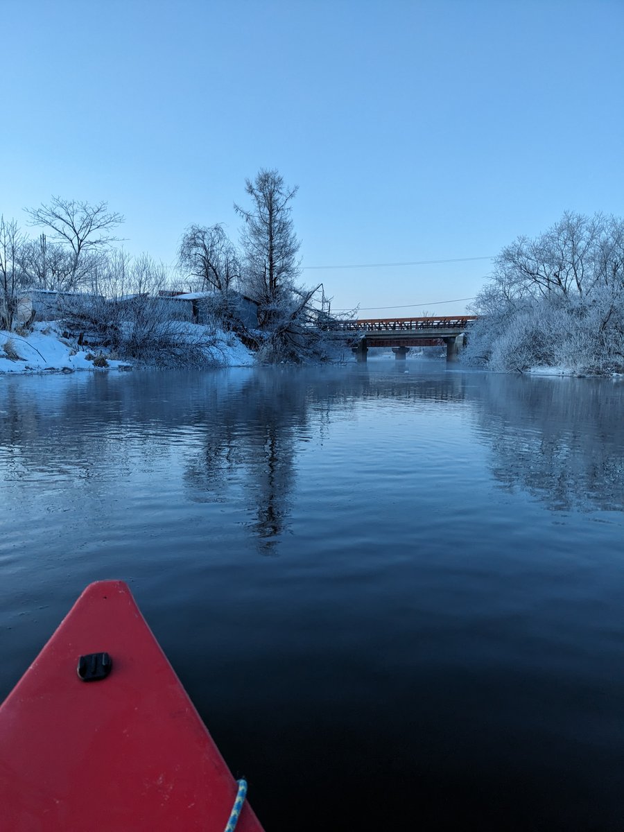 Winter Kayaking on Shibecha River, Hokkaido photo 5