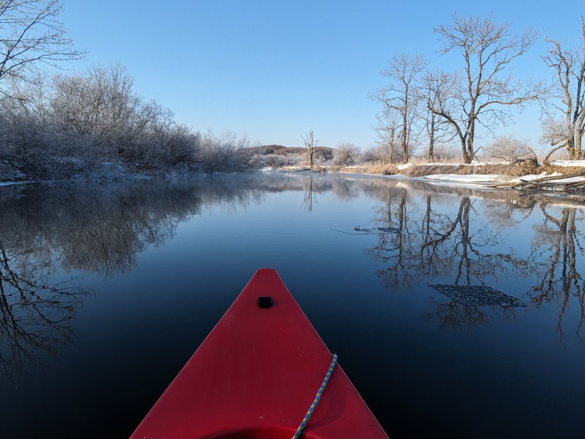 Winter Kayaking on Shibecha River, Hokkaido photo 6
