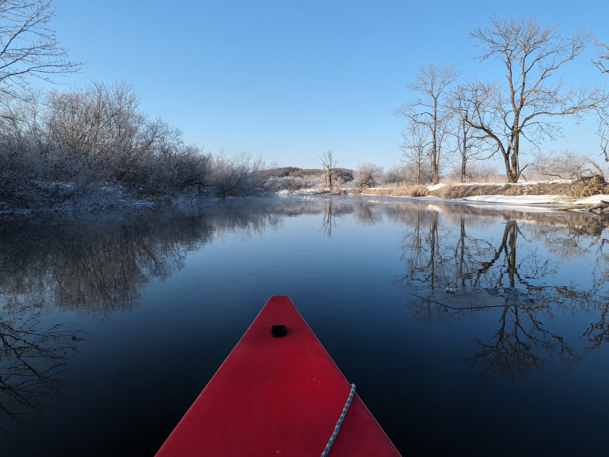 Winter Kayaking on Shibecha River, Hokkaido photo 7