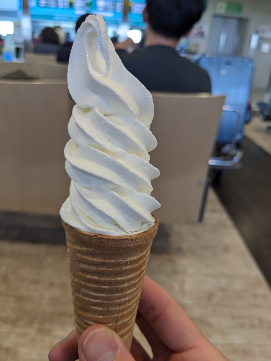 Soft-Serve Ice Cream in Kushiro, Hokkaido