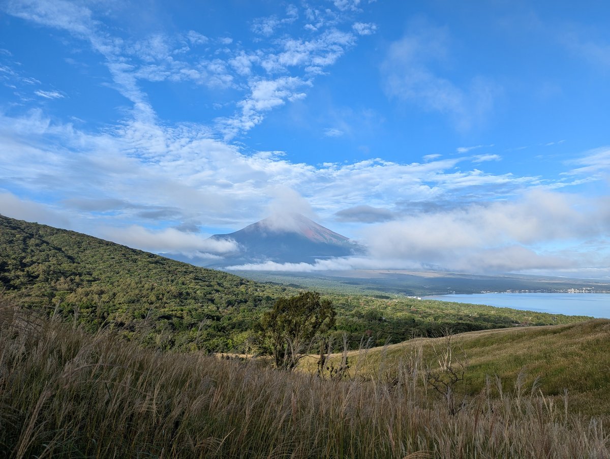 Mt. Fuji from Yamanakako, Early Morning Magic