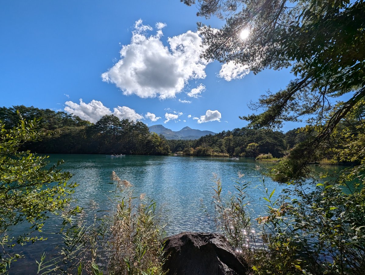 Kitashiobara Lake Walk with Mt. Bandai in View, Fukushima photo 2