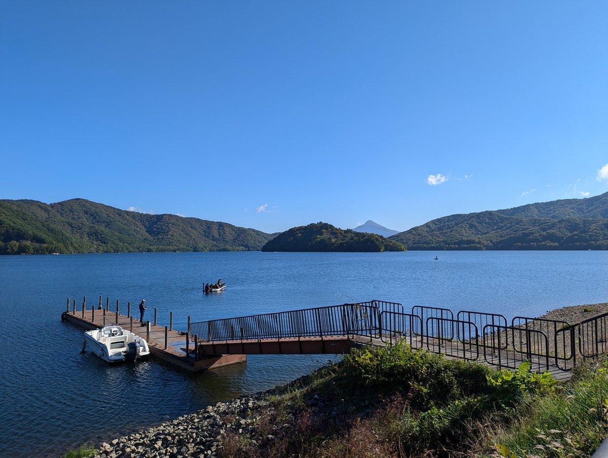 Inawashiro Lake at Midday, Kitashiobara, Fukushima