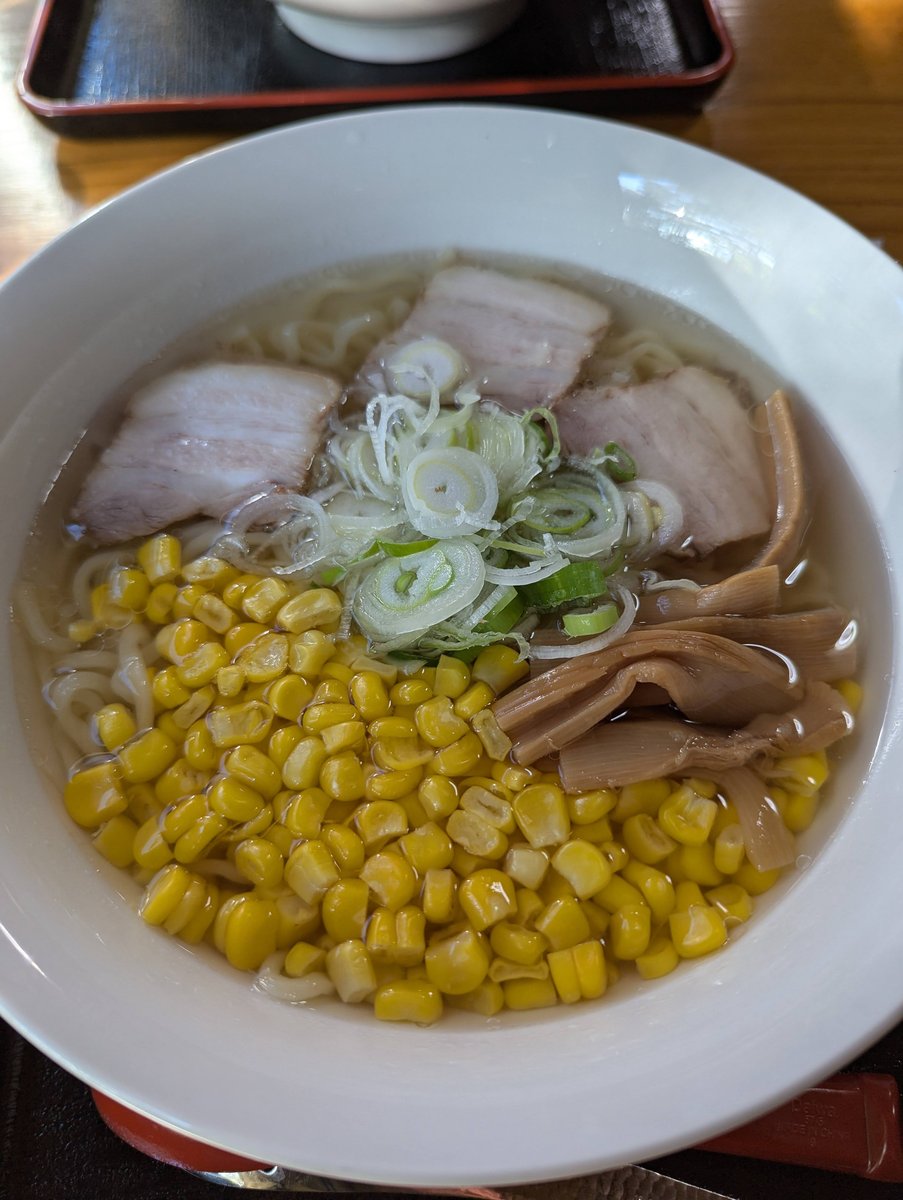 Corn Ramen in Kitashiobara, Fukushima