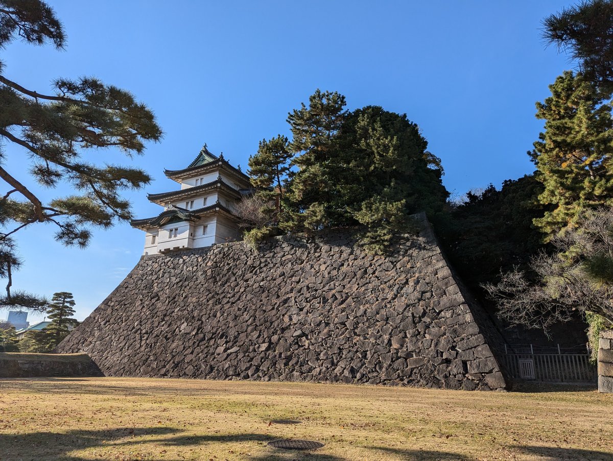 Chiyoda Castle Keep, Tokyo — Winter Clarity