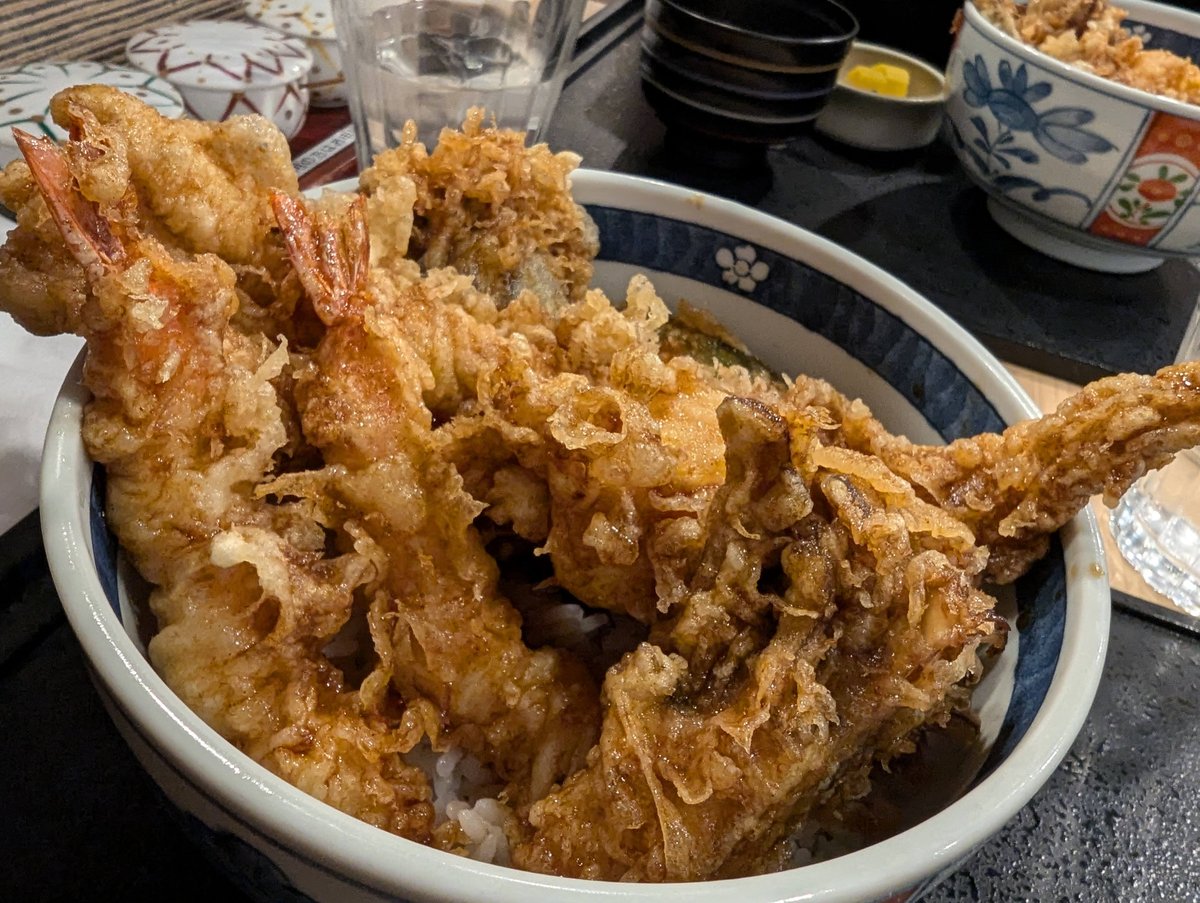 Crispy Tempura Don in Nakagawa-chuo, Yokohama