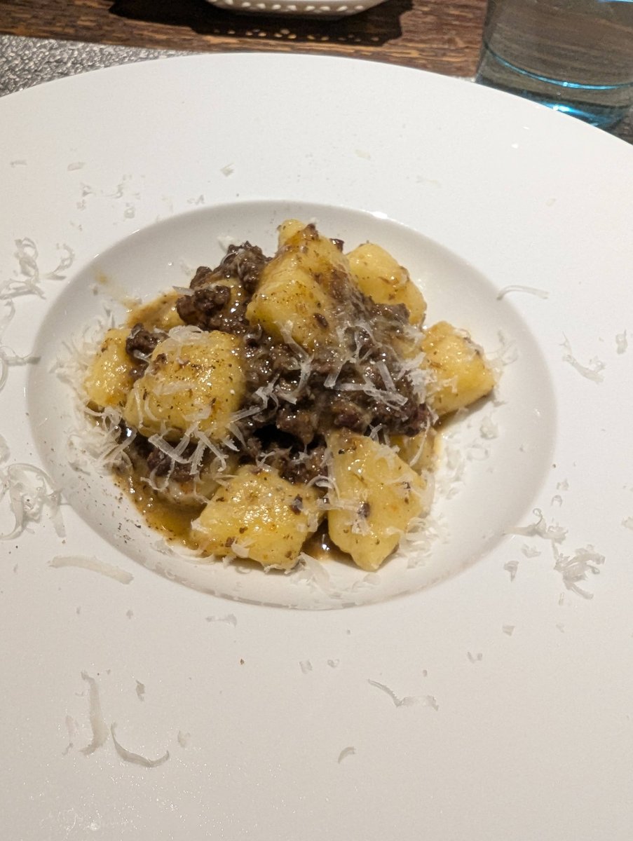 Truffle Gnocchi in Kami Meguro, Tokyo