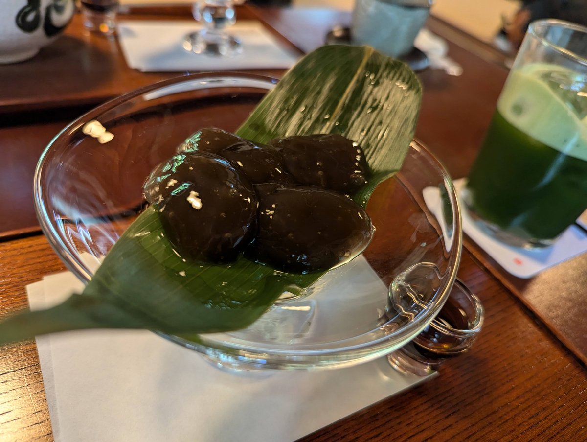 Tanuki Soup at a Kyoto Cafe, Shimogamo photo 2
